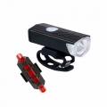 Bicycle Light Back Headlight Lamp Flashlight And Bike Light USB LED Rechargeable Bicycle Light Set Mountain Cycle Front|Bicycle