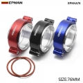 Epman Hd Exhaust V-band Clamp W Flange System Assenbly Anodized Clamp For 3" Od Turbo Dump Pipe Epkka76 - Hangers, Clamps &