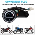 Motorcycle Panel Speedometer LED Digital Odometer Motorbike Tachometer For Honda Offroad XR150 XR 150L XL150 CG150 GY200|Instrum