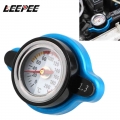 LEEPEE Pressure Balance Function Thermo Radiator Cap Temperature Gauge 0.9/1.1/1.3 Bar Tank Cover Replacement Water Temp Meter|W