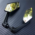 Universial 8mm 10mm Motorcycle Mirrors Motorbike Rearview Black Side Mirrors for Honda Suzuki Yamaha Kawasaki Scooter Ducati|Sid