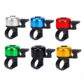 6 Colors Aluminum Alloy Bike Bicycle Cycling Handlebar Bell Ring Kids Scooter Mini Alarm For Safety Outdoor Bicycle Accessory|Bi