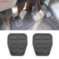 2pcs Car Foot Pedal Brake Clutch Rubber Pads Cover For Vw Golf Jetta Mk2 T4 C44 1983