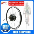 JS 36V 500W Ebike Motor Wheel Powerful Brushless Hub Motor Wheel 20" 24" 26" 27.5" 700C 29" for MTB Mou