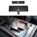 Car Shift Panel Dust Cover Shift Lever Panel Trim Strip For Mitsubishi Pajero V93 V80 V87 V97 Montero V73 V77 - Interior Mouldin