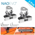 NAOEVO Mounting Bracket Barra Led Universal Adjustable Pillar Hood OffRoad SUV Engine Cover Led Work Light Bracket Holder Clamp|