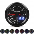 Dynoracing Dual Display 52mm 7 Colors Turbo Boost Gauge 2bar Boost Meter With Stepper Motor Boost Sensor - Boost Gauges - Office