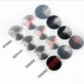 4pcs 56mm 60mm 65mm Oz Racing Wheel Cap Hub Sticker Rims Cover Emblem Badge Car Styling Accessories