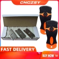 CNGZSY Razor Scraper Replacement Blades Ceramic Oven Glue Sticker Remover Car Wrap Glass Cleaner Window Tinting Tools|Window Rep