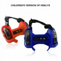 2pcs Flashing Roller Skating Shoes Small Whirlwind Pulley Flash Wheel Heel Roller Skates Sports Rollerskate Shoes For Kids|Skate