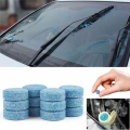 10 Pieces Car Glass Cleaning Water Effervescent Tablets Concentrated Cleaner For Car Window Kitchen 1pill=4l Water - Windshield