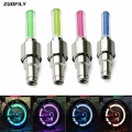 1PCS Bicycle Lights Motion Sensor LED Lights Road MTB Bike Tire Valve Caps Wheel Spokes LED Light Bicycle Accessories Neon Flash