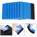 Sale 10 Pcs Blue Squeegee Felt Edge Scraper, Car Decals Vinyl Wrapping & Tint Tools Repair Car Accessories In Stock - Scrap