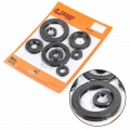 Areyourshop for Honda CRF450R CRF 450 R Off Road 2002 2006 2003 2004 2005 Complete Engine Oil Seal Crankcase Kit 10pcs|Engines|