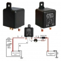 4pin Over 200a 12v-24v Dual Battery Isolator Relay Start On/off Car Power Switch Isolating Relay M6 Terminal Automotive Relay