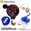 5" 4 In 1 With Shift Light Car Tachometer Rpm Meter Water Temp Gauge Oil Temperature Gauge Oil Pressure Gauge & Sensor