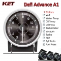 Defi Advance A1 60mm Defi Gauge Water Temp Gauge Oil Temp Gauge Turbo Boost Gauge Ext Temp Gauge Oil Pressure Gauge|Water Temp G