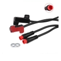 Electric Bike Brake Sensor Power Cut Off Brake Lever Gear Shifter Combined Hydraulic Brake 2 Pin Julet Waterproof Connector Plug