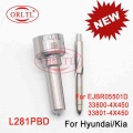 L281PBD Original High Pressure Spray Nozzle L281PRD Fuel Nozzles For Hyunda/KIA EJBR05501D (33800 4X450 33801 4X450)|Fuel Inject