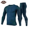 Herobiker Winter Men Fleece Lined Thermal Underwear Set Motorcycle Skiing Base Layer Warm Shirts & Tops Bottom Suit 3 Colour