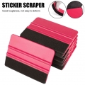 10Pcs Car Vinyl Wrap Scraper Soft Felt Squeegee Film Packaging Car Tinting Window Glass Cleaning Tool Sticker Auto Accessories|S