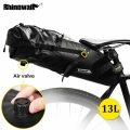 RHINOWALK Bicycle Saddle Bag Full Waterproof MTB Road Bike Cycling Rear Pack Panniers 5L/10L/13L Tail Seat Bag Bike Accessories|