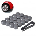 20pcs 17mm Car Tyre Wheel Hub Covers Protection Caps Wheel Nuts Covers Nut Caps Hub Screw Protector Dust Proof Bolt Rim|Nuts &am