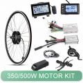 Front/rear Wheel 20/26 Inch Electric Wheel 36v/48v 350w/500w Electric Bike Conversion Kit Electric Bicycle Motor Set Hub Motor -