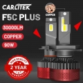 F5 F5c Plus H1 H7 Led Car Lamps 90w H8 H11 Headlight Bulbs H4 20000lm 9012 Hb3 9005 Hb4 9006 Car Lights Auto 6000k Super Bright