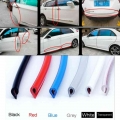 5M Car Door Protection Rubber Edge Anti rub Protective Strips Side Doors Moldings Adhesive Scratch Protector Car Accessories|Fil