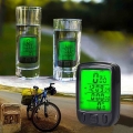 INBIKE Waterproof Bicycle Computer Wireless And Wired MTB Bike Cycling LCD Screen Odometer Speedometer Watch LED Digital Rate|B