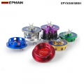 NEW EPMAN Billet Silver Engine Oil Filter Cap Fuel Tank Cover for Mitsubishi Jdm EPYXG001MSH|epman fuel filter|mitsubishi engine