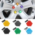 20PCS 17mm Car Wheel Nut Caps Protection Covers Caps Anti Rust Auto Hub Screw Cover Car Tyre Nut Bolt Decor Protection with Tool