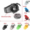 High Performance Pull Start Aluminum gear with flywheel for 33cc 43cc 47cc 49cc POCKET BIKE 50cc ATV mini moto quad pull starter