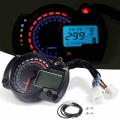 LCD Digital Odometer 7 Colors MAX 299KM/H Motorbike Accessories Moto Dashboard Motorcycle Speedometer Motorcycle Meter|Instrumen