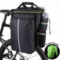 3 in 1 Waterproof Bike Trunk Bag MTB Road Bicycle Bag Large Capacity Travel Luggage Carrier Tail Saddle Seat Panniers Rear Rack|