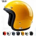 TTCO ECE Certification Brand Japan TT&CO Glass Fiber Vintage Retro Motorcycle Open Face Helmet Motorbike Riding Small Shell|