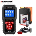 Konnwei Kw850 Obd2 Car Diagnostic Scanner Tools Obd 2 Auto Diagnostic Tool Check Engine Automotive Car Scanner Code Reader Black