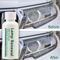 20/50ml Liquid Lamp Retreading Agent Lamp Renovation Polishing Coat Car Maintenance Car Headlight Restoration|Grinding Polishing