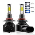 2pcs 360 Degree Led 14000lm H7 H11 Led Bulb H1 H4 H8 H9 9005 Hb3 9006 Hb4 Auto Car Headlight Bulb 6000k Fog Light 12v 6000k - Ca