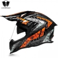 2022 New Lvs Off-road Helmet Professional Mountain Downhill Pull Helmet Capacete Atv Atv Casco Full Face Cross Helmet - Helmets