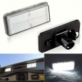 2pcs No Error Canbus Car Led Number License Plate Light For Toyota Land Cruiser 100 200 Prado 120 Reiz 4d Mark X Accessories - S