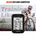 CooSpo 2.4 Inch Wireless Bike Computer BC200 Cycle GPS Speedometer Odometer BLE5.0 ANT+ APP Sync Sensor Waterproof with Bracket|