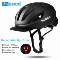 INBIKE Cycling Helmet Breathable In Mold Bicycle Helmet Detachable Brim Multi Functional Helmet Commuting Scooter MTB Helmet|Bic