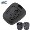 2 Buttons Remote Car Key Shell Case 307 Blade Fit For Citroen C1 / C2 / C3 / C4 / Xsara Picasso / Peugeot 307 / 107 / 207 / 407