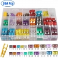 300pcs Car Blade Fuse Assortment Kit 5/7/10/15/20/25/30a Fuse Mini Small Size Blade Set Auto Truck Automotive Fuse With Box - Fu