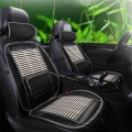 Qfhetjie Summer Cool Cushion Breathable Comfortable Car Cushion Bamboo Ventilation Suitable For All Cars, Trucks And 3-box Cars