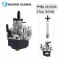 ALCON Motorcycle 20mm 22mm Dellorto Carburetor PHBL 20AS/22AS 2T(A) R2706/R2707 For The Biland 250 Tiger Cub 2 Stroke Motorcycle