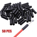 50pcs/pack Plastic Mtb Bike Bicycle Shift/brake Cap Cable Caps Brake Gear Outer Cable End Caps Tips Crimps Bicycle Parts Tools -