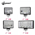 Nlpearl 4'' 5'' 6'' 7 Inch Led Light Bar Offroad Spot Flood Led Work Light For Truck Car Boat Tractor 4x